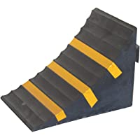 SNS SAFETY LTD RWC-1 Cuña para Ruedas de Coches- Goma Servicio Pesado- Amarillo Negro- Dimensiones 25 cm x 16 cm x 19 cm…
